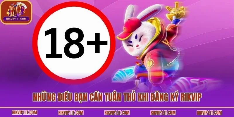 Những điều bạn cần tuân thủ khi đăng ký Rikvip