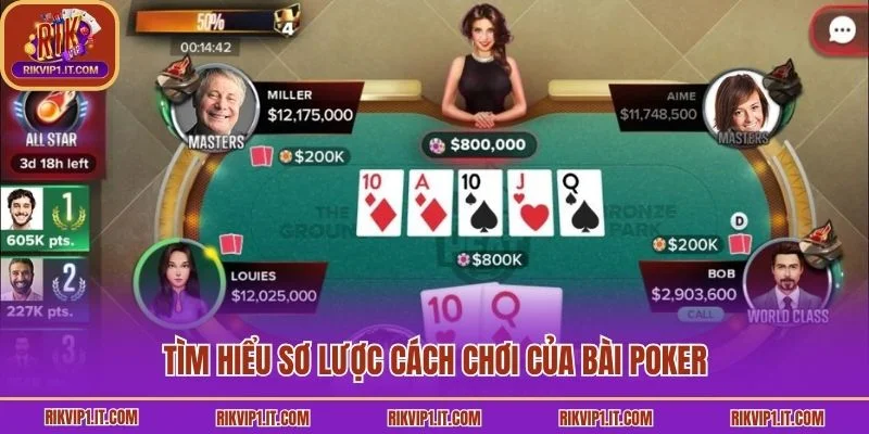 Tìm hiểu sơ lược cách chơi của bài Poker
